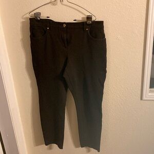 So slimming by Chico’s cocoa Brown pants size Chico 2